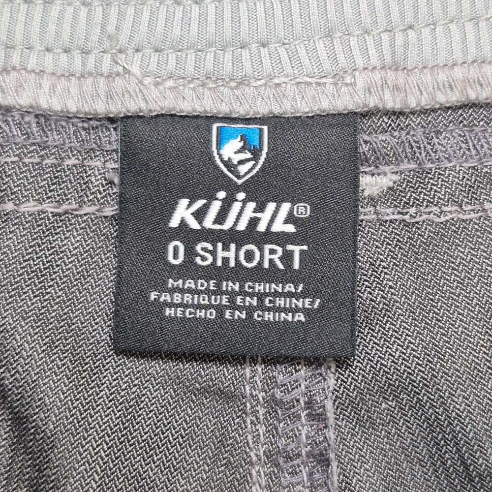 KUHL Cabo Pants Womens 0 Short Gray Linen Blend Lightweight Hiking Outdoors - Picture 3 of 10